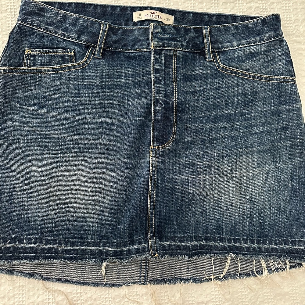 Hollister Mini Jeans skirt